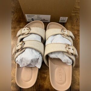 Jcrew slide sandals - Size 6